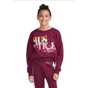 Girls Justice Sweatshirt Size Medium
